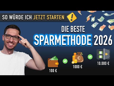 BESTE Sparmethode 2026: Einfach VIEL Geld sparen!