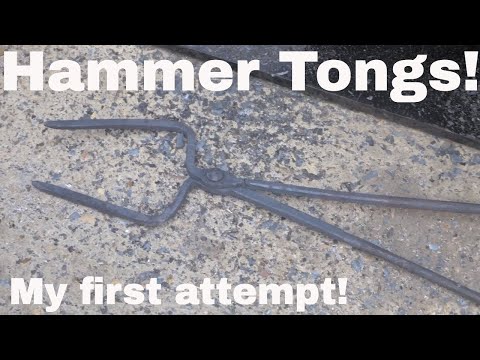 Hammer Tongs!  DIY how to!
