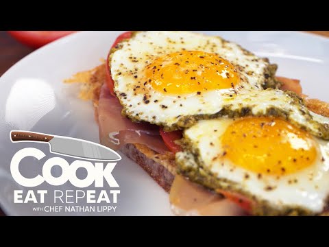 The Best Pesto Eggs Recipe on the Blackstone! | Cook Eat Repeat| Blackstone Griddles