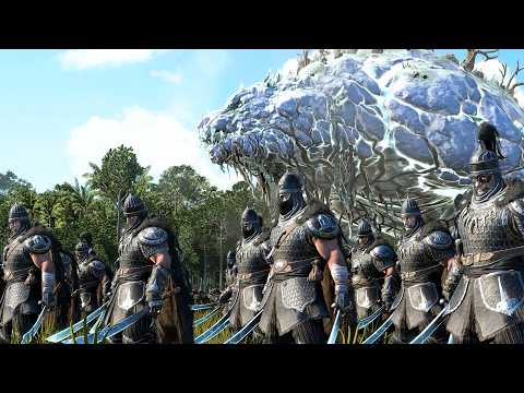 LIZARDMEN vs KISLEV - Warhammer TotalWar cinematic battle