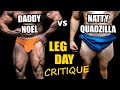 Critique of NOEL DEYZEL'S Leg Day Advice || Is it Good For NATURAL Lifters??