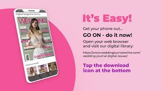 How to Download Our Wedding Journal Digital Magazines Tutorial!
