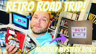 Live Video Game Hunting Ep. 19 | Retro Road Trip | Monthly Video Game Mystery Box!