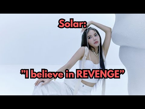 MAMAMOO Solar seeks for REVENGE in her SOLO Comeback with MV Teaser 
