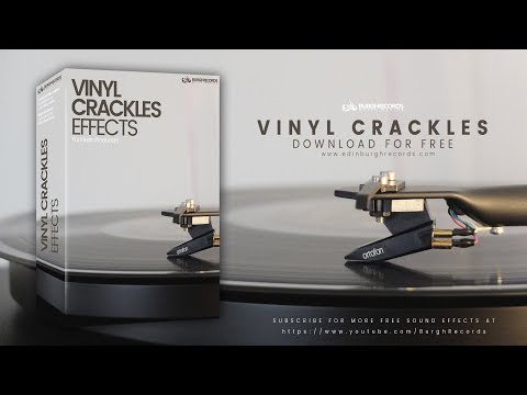 Vinyl Crackling Sound Effect (Free Download)