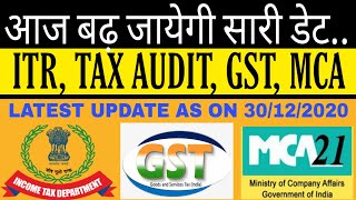 Tax Audit Extension | ITR Extension | VIRAL Extension | MCA Extension | GST Audit Extension