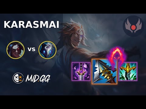 MID.GG: [ KarasMai ] Kayn JUNGLE vs Kindred | NA GRANDMASTER | LOL Season 2024