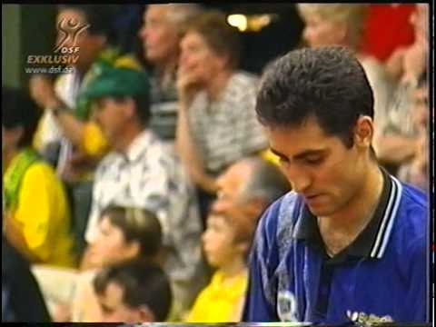 Tischtennis Bundesliga: Petr Korbel vs Jorgen Persson May 98