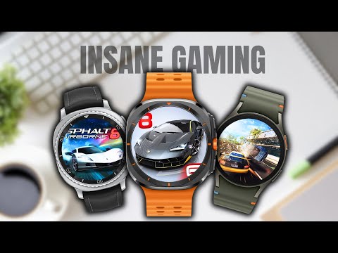 INSANE GAMING on Galaxy Watch Ultra / Galaxy Watch 8 / Galaxy Watch 7 - YouTube