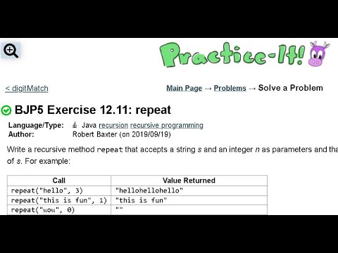 Java Practice It Exercise 12 12 Isreverse Recursion Recursive Programming