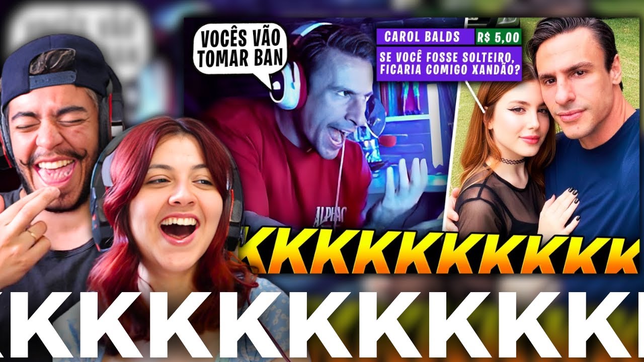 SUPER XANDÃO ESTÁ SENDO PERSEGUIDO POR ÁUDIOS DA CAROL BALDS KKKKKKKKKKKKKKK | REACT