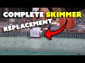 Complete Skimmer Replacement Bridge And Brick Repair