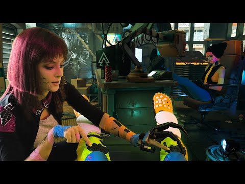 Cyberpunk ASMR | Muscle Implants ???? Cybernetic Enhancement Clinic