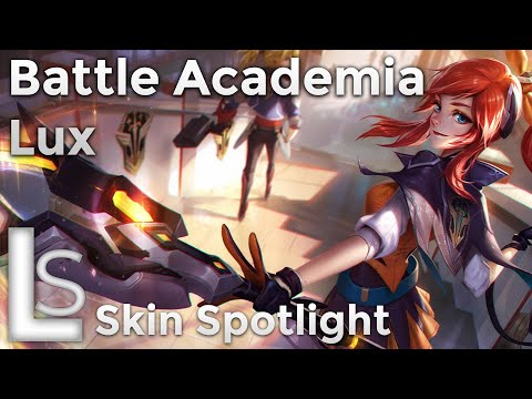 Battle Academia Lux - Skin Spotlight - Battle Academia Collection - League of Legends
