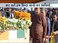 Wreath laying ceremony of martyr CRPF Jawan Mujahid Khan takes place in Arrah