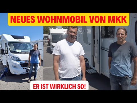 I'm picking up our new motorhome from MKK!😍 Interview with Henning Wagner, Managing Director of MKK