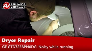 GE Dryer Repair - Noisy While Running - Drum Baffle