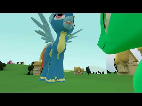 Rainbow Dash Growth And Butt Expansion