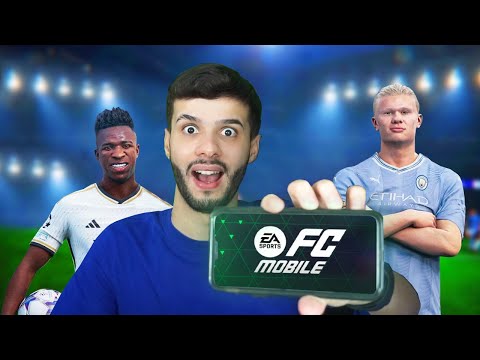Joguei o FC 24 Mobile pela Primeira vez! (FIFA 24)