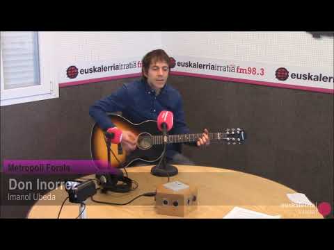 Don Inorrez:  "Gaur euripean" abesti akustikoa