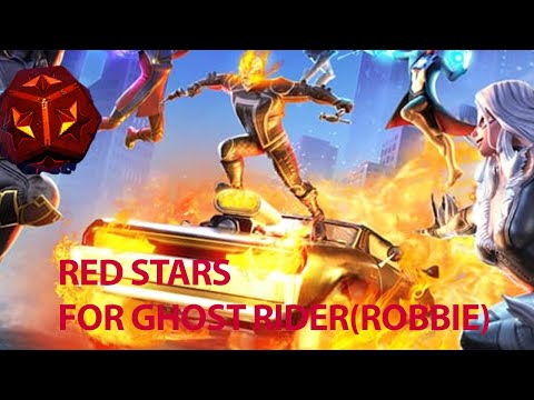 RED STAR ORBS FOR GHOST RIDER (ROBBIE)- MARVEL STRIKE FORCE