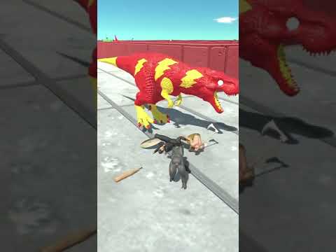 SONIC T-REX VS SHAZAM T-REX DEATH RUN