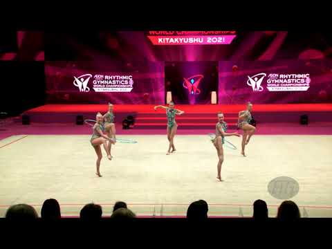 Finland (FIN) - 2021 Rhythmic Worlds, Kitakyushu (JPN) - Qualifications 3 Hoops + 2 Pairs Of Clubs