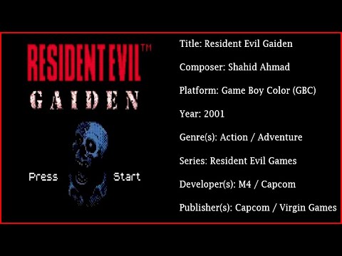 Resident Evil Gaiden (GBC) [Soundtrack in FULL HD & 320 KBPS]