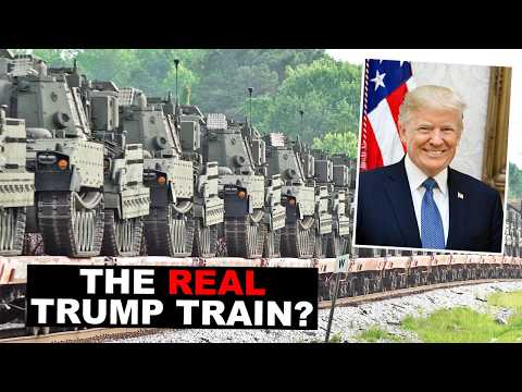 The TRUMP Military Parade Train | Behind the Scenes Look