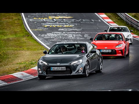 Toyotas having some fun Two GR86 and a GT86 - Nürburgring Nordschleife Touristenfahrten