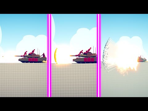 EVOLUTION OF TANK GOD - Totally Accurate Battle Simulator TABS
