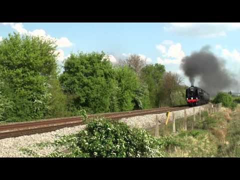 Cathedrals Express 23 Apr 2011 hauled by 70000