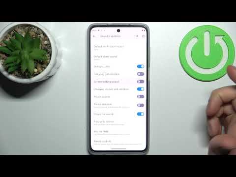 Motorola Moto G82 - How To Enable & Disable Screen Lock Sounds