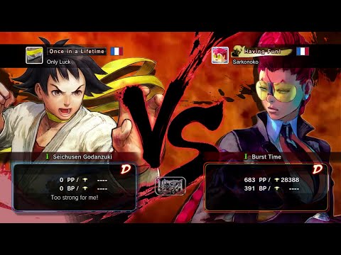 11 2014 OnlyLuck (Makoto) vs Sarkonoko (C Viper) USF4