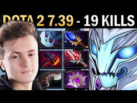 Spectre Gameplay Miracle with 19 Kills and Aghanims - Dota 2 7.39
