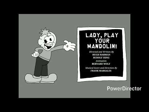 Lady, Play Your Mandolin! (1931) Opening and Closing Titles