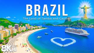 [8K] Brazil 2026 🇧🇷 Iconic Beaches, Tropical Vibes & Stunning Rio Skyline