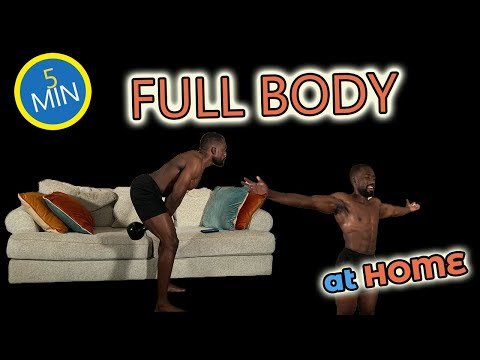 Daily Full Body Kettlebell Workout (5 MIN) AT HOME