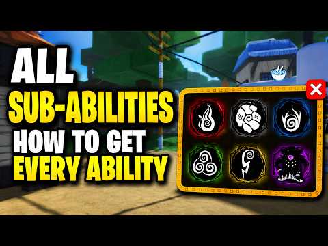 ALL SUB-ABILITIES in SHINDO LIFE (HOW TO GET EVERY ABILITY) Roblox