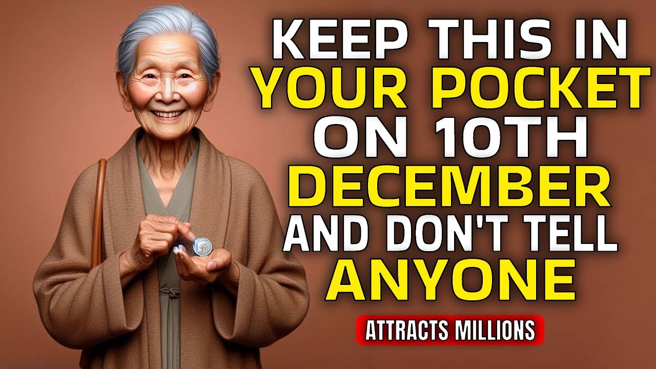 If you KEEP this in POCKET on DECEMBER 10TH, your FINANCIAL problems will end | Buddhist Teachings
