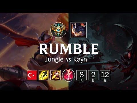 Rumble Jungle vs Kayn - TR Challenger Patch 8.21