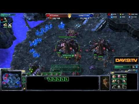 Day[9] Daily #523 P3 - TitaN vs Curious - Stunning positional PvZ