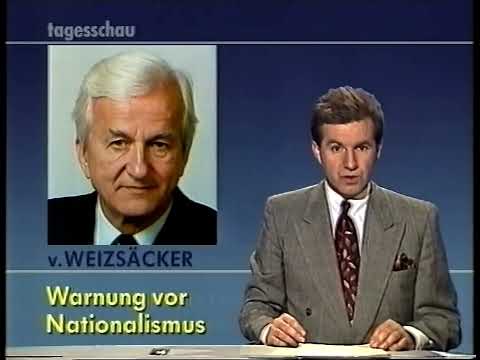 ARD Tagesschau mit Jan Hofer + Nachtgedanken + Sendeschluss (27.05.1990)
