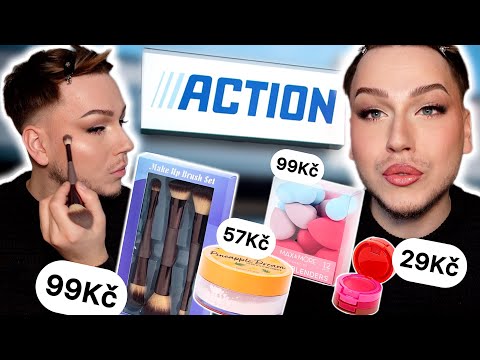 Nové POKLADY z Actionu? Štětce, houbičky a líčení za pár kaček!