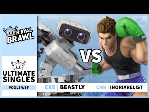 Royal Brawl 2023 - EXE | Beastly (Rob) Vs CMR | Inoriarelist (Little Mac) Singles Pools WSF