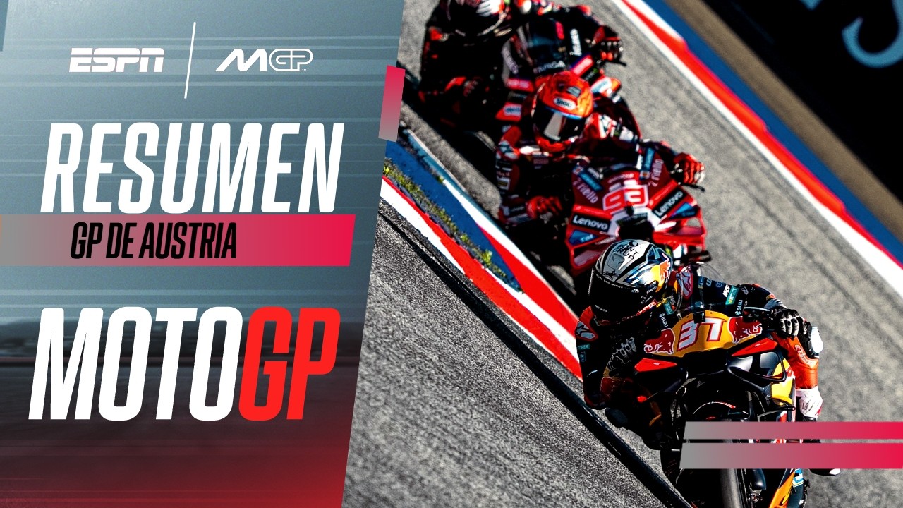 PEDRO ACOSTA CONSIGUIÓ SU PRIMERA VICTORIA EN EL GP DE AUSTRIA EN UNA CARRERA INCREÍBLE | RESUMEN