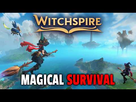 Hogwarts Meets Palworld! A New Magical Open World Survival!