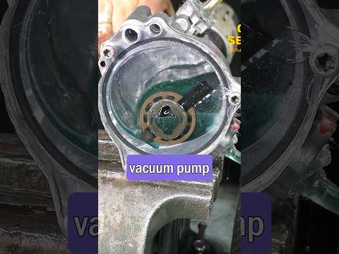transparent vacuum pump in accelerating #shorts