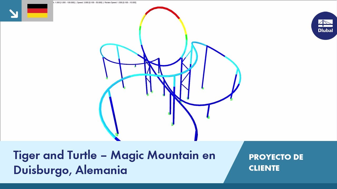 CP 000551 | Tiger and Turtle – Magic Mountain en Duisburgo, Alemania