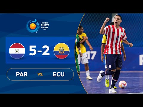 PARAGUAY vs. ECUADOR [5-2] | RESUMEN | CONMEBOL SUB17FS | FASE DE GRUPOS